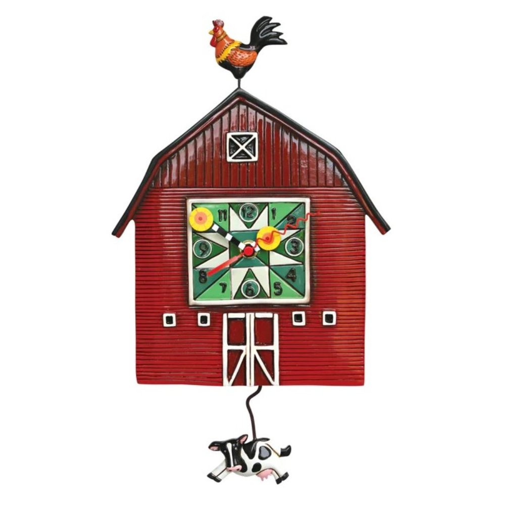 NIB Barn Yard Clock